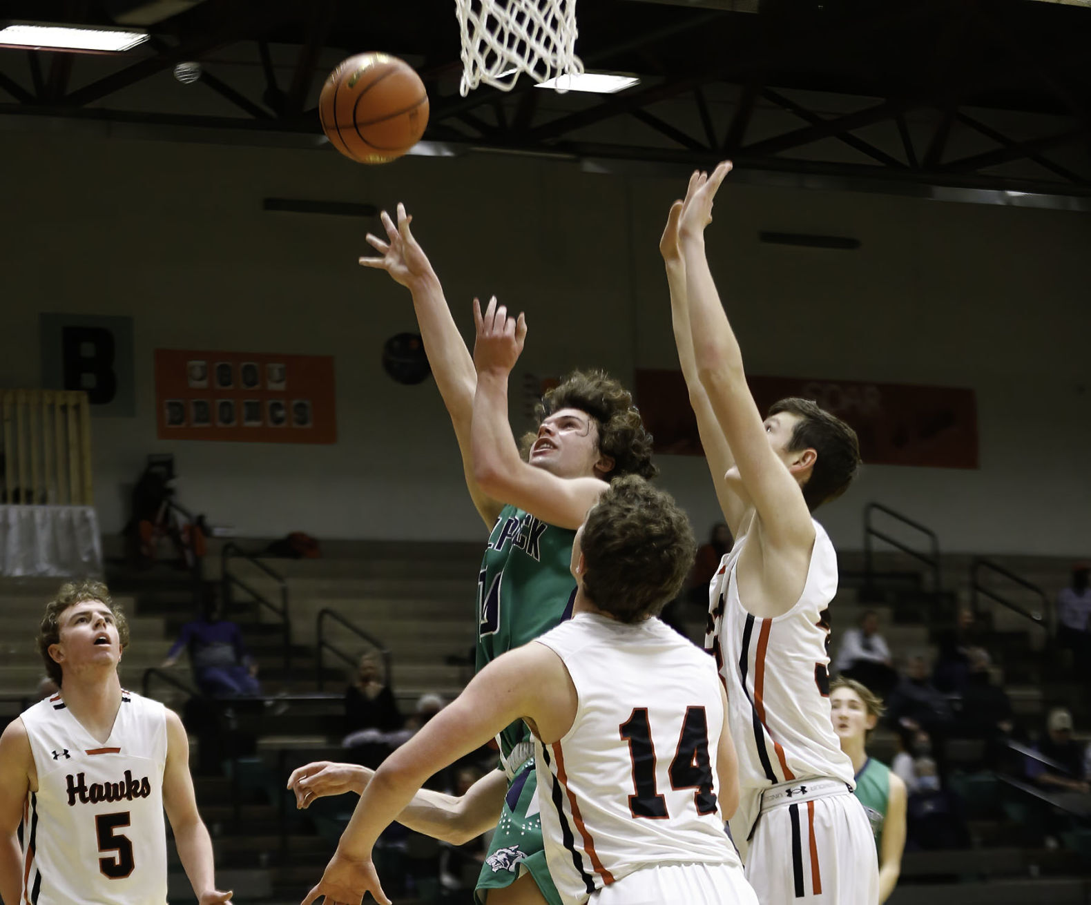 Class AA boys Kalispell Glacier's Jaxson Olsen